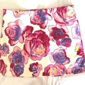 Express Floral Skirt women 5/6